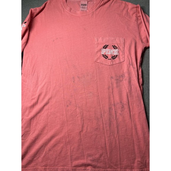 READ— VICTORIA’S SECRET PINK Long Sleeve Shirt Women’s Size XS - Picture 8 of 9